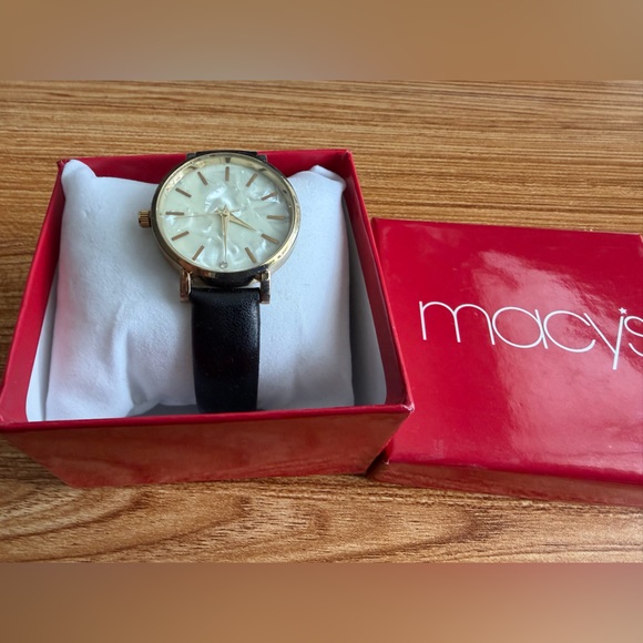 Other - Classic Black Leather Women’s Watch